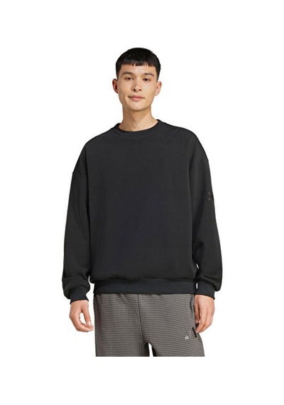 Adidas M Soft Lux Sk Crew Erkek Günlük Sweatshirt Kf0485 Siyah