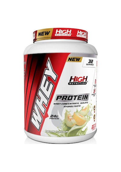 Whey Protein 960 Gr Kavun Aromalı Protein Tozu 24 Gram Protein 32 Servis
