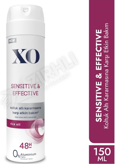 2 Adet Xo Deo Sensıtıve&effectıv Women 150ml