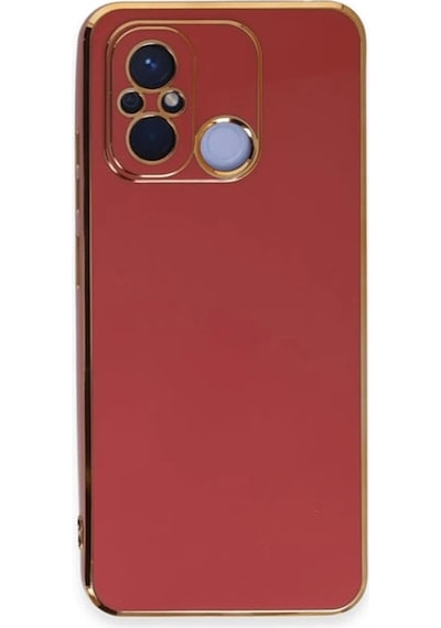Nettech Xiaomi Redmi 12c Uyumlu Golden Luxury Arka Koruma Kılıf