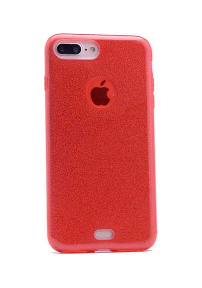 Apple Uyumlu iPhone 8 Plus Kılıf Zore Shining Silikon Mavi