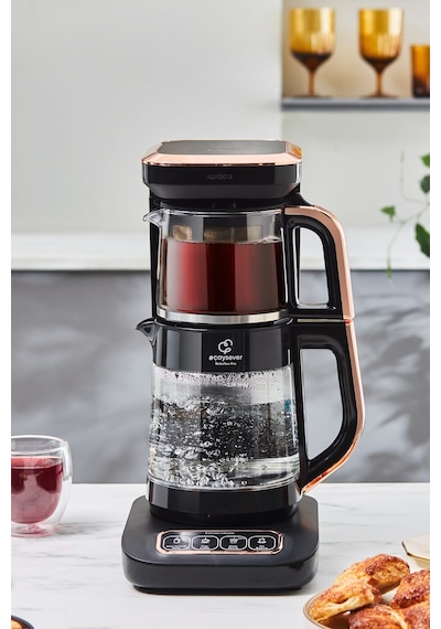 Karaca Robotea Pro 4in1 Konuşan Cam Çay Makinesi