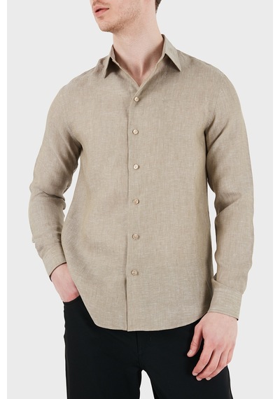 Emporio Armani Erkek Gömlek Em000099 Te10157 O1002 Haki
