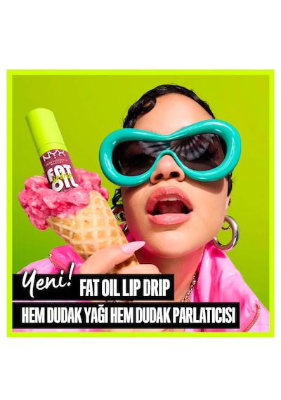 Nyx Professional Makeup Fat Oil Lip Drip Parlatıcı Dudak Yağı Fold09 Chillin' Like A Villain