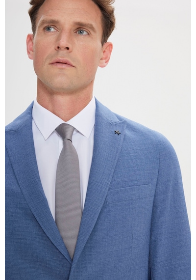 AC&Co / Altınyıldız Classics Erkek Mavı Slim Fit Dar Kesim Kırlangıç Yaka Gofre Desenli Takım Elbise Mavı AC&Co / Altınyıldız Classics Erkek Mavı Slim Fit Dar Kesim Kırlangıç Yaka Gofre Desenli Takım Elbise Mavı