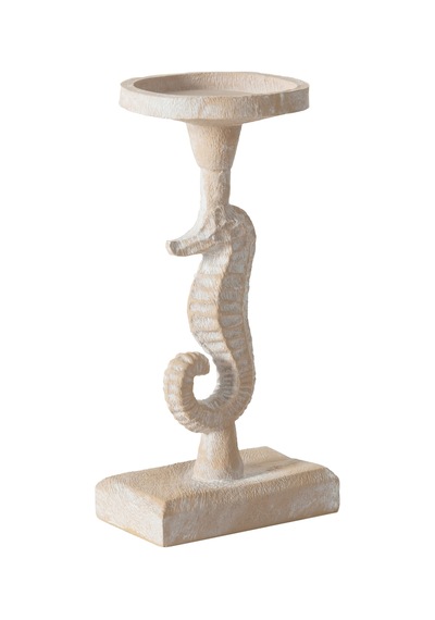 Mudo Home New Seahorse Mumluk Beyaz 12x10x23 Cm Diğer