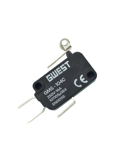 Gwest Gms-104c Kısa Kollu Metal Makaralı Mikro Switch 10a