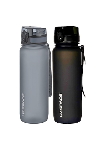 Uzspace Tritan Bpa'sız 25 CM Su Matarası 2'li Set 800 ML