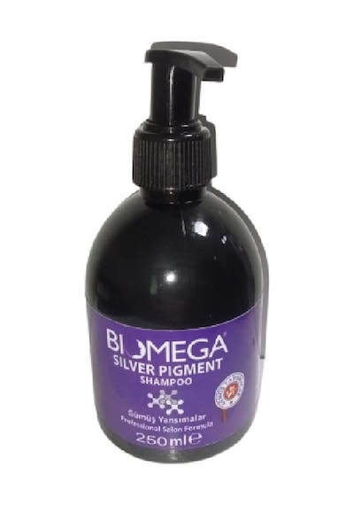 Biomega Silver Pigment Shampoo 250 Ml Boyalı