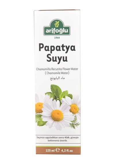 Arifoğlu Papatya Suyu 125ml - Saç Açıcı Sprey, Doğal Cilt Bakım Suyu / Arifoglu Chamomile Water 125ml - Hair Ligh