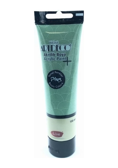 Plus Akrilik Boya 100ml Tüp 472 Oksit Krom 472 Oksitkrom