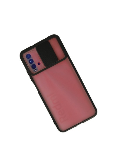 9t Kılıf Palm Buzlu Kamera Sürgülü Silikon - Siyah