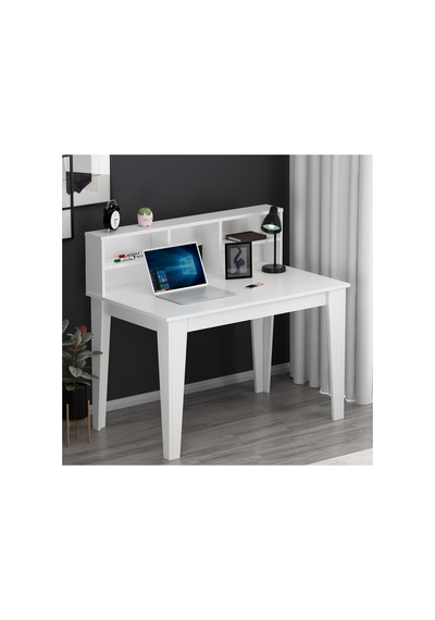 Liora Plus Beyaz Çalışma Masası