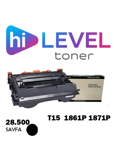 Hilevel Toner Ht-t15xl, Canon 1861p 1871p 28.5k Muadil Toner