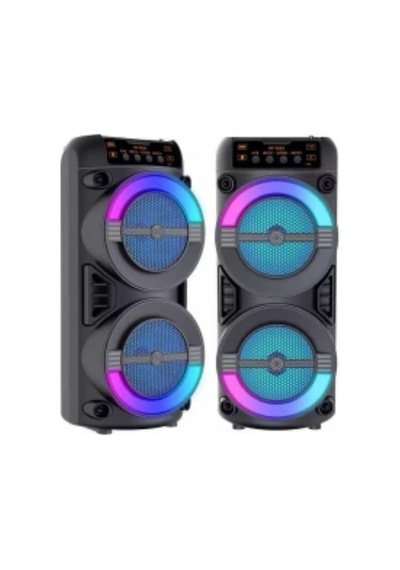 Mey İthalat Kablosuz Bluetooth Hoparlör Led Işıklı Usb Ve Tf Kart Destekli