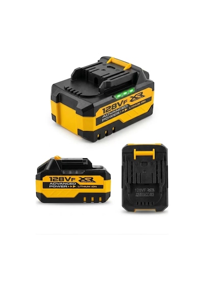 Steiner Uyumlu 128 Vf Yedek Batarya 10 Pilli 3.0ah 3000mah- Işıklı Şarj Göstergeli Akü Pil