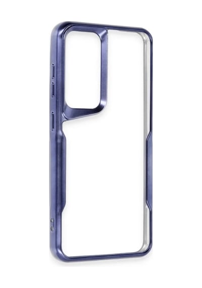 Samsung Galaxy  Uyumlu,  A14 4g Kılıf Boyi Silikon Kapak - Lacivert