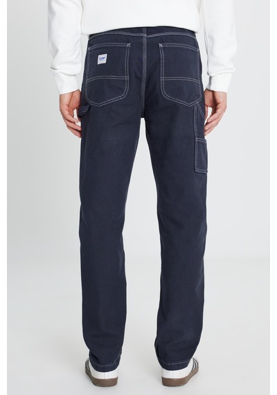 Lee Pamuk Relaxed Fit Rahat Kesim Jean Kot Denim Pantolon Mavi