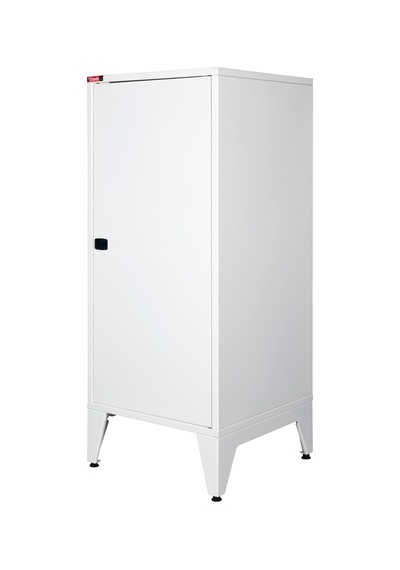 Lande - Ziglat 1110 - Metal Dolap - Metal Kapılı - Mat Beyaz. Beyaz