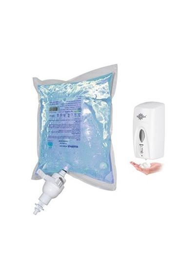 400011 Sensörlü Köpük Serum Kartuşu 1000 ML Şeffaf