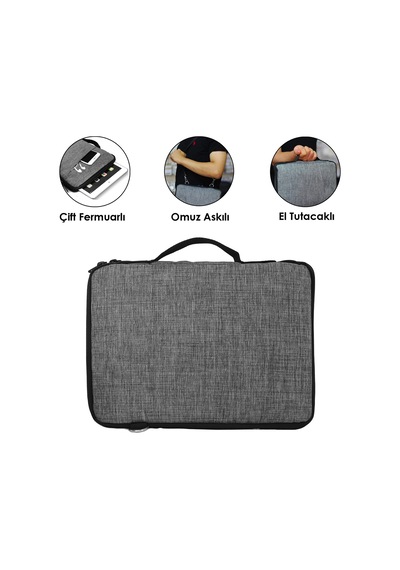 Huawei Matepad 11.5 2025 Tablet İçin Omuz Askılı Sleeve Taşıma Çantası Al3068 Laptop Çantası
