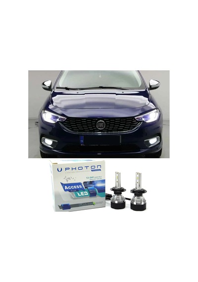 Fiat Egea Led Xenon Sis Farı Ampulü H11 Access Yeni Seri Beyaz