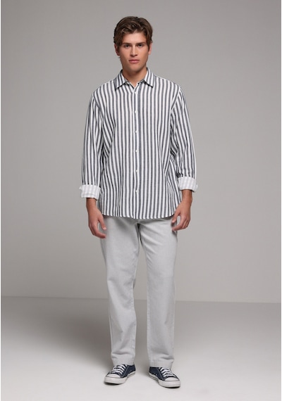 Colin's Colins Regular Fit Orta Bel Düz Paça Erkek Gri Pantolon Cl1079994 Q1.v2 Lgr Açık Gri
