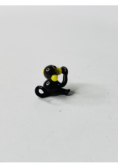 El Yapımı Mini Murano Cam Maymun Biblo A150-08