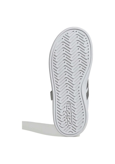 Adidas Grand Court 3.0 El C Jp9368 Ortopedik Çocuk Spor Ayakkabı Gri