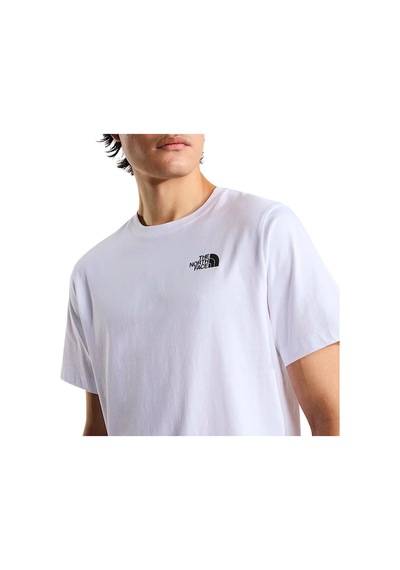 The North Face Regular Graphic Erkek Beyaz Outdoor T-shirt Nf0a8guwfn41