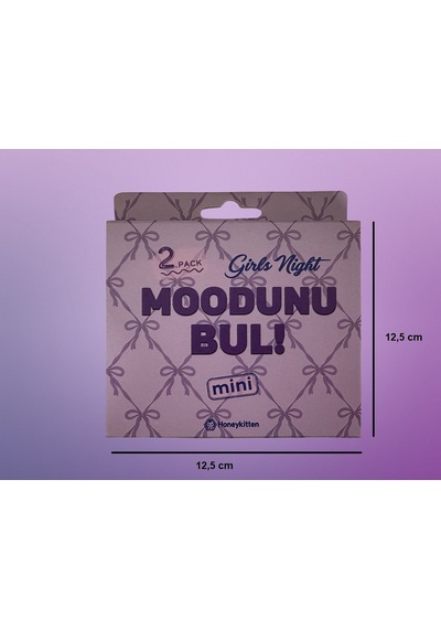 Kizlar Gecesi Moodunu Bul Mini Kart Oyunu 2.paket 45 Kart