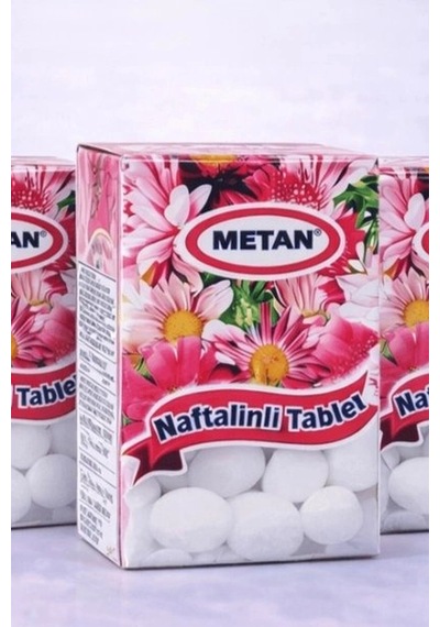 Çiçek Desenli Kutuda 6 Adet Naftalinli Tablet Güve Kovucu Dolap Çekmece Koruyucu Bx-313584 Renkli