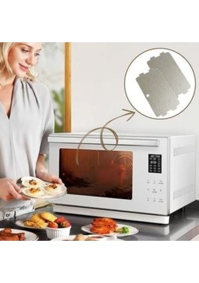 Samsung Ms20a3010ah, Ms20a3010al, Mw3000am İle Uyumlu Mikrodalga Fırın Yansıtıcı Plaka 2'li