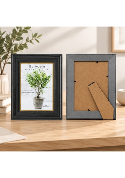 5x7 Gold Kenarlı Çerçeve Çok Renkli