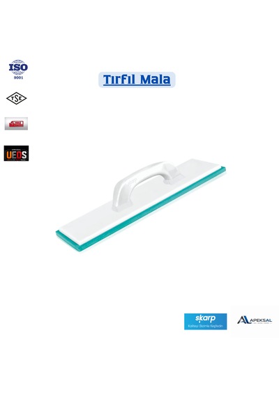 Skarp Uzun Tırfıl Mala , Derz Malası Kauçuk Taban 100x370