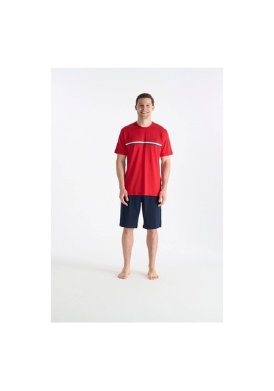 U.S. Polo Assn. 26y Erkek Kırmızı Şort Takım Kırmızı/l