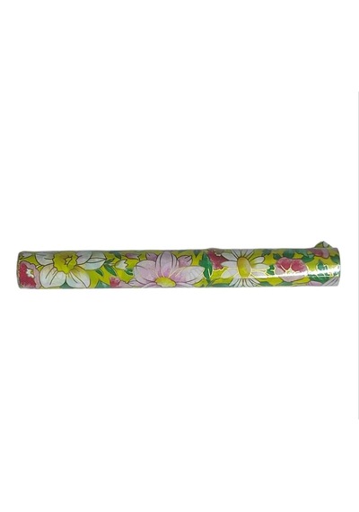Rose Color Rulo Varak 10cm 5m Sarı Çiçekli
