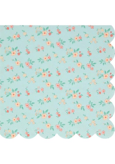 Meri Meri - Vintage Ditsy Peçete - L - 16 Adet