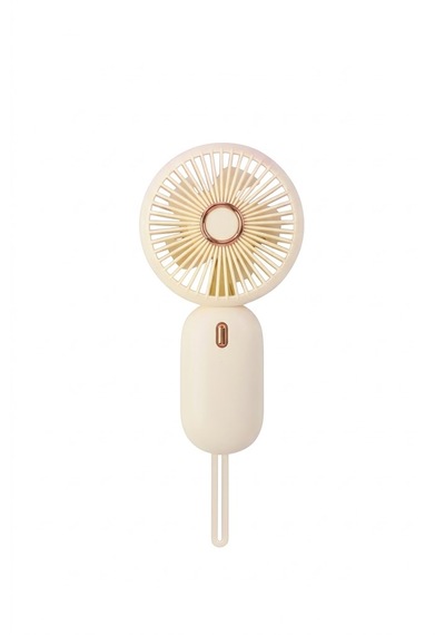Taşınabilir Mini Şarjlı El Vantilatörü Type-c Sarı Fn-65