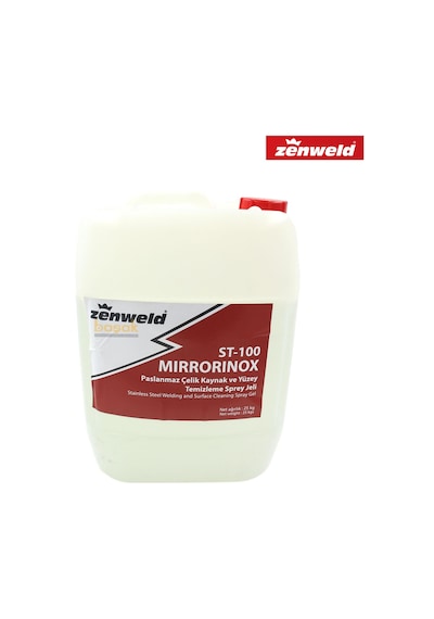 Zenweld St-100 Paslanmaz Çelik Kaynak Ve Yüzey Temizleme Sprey Jeli M.ınox