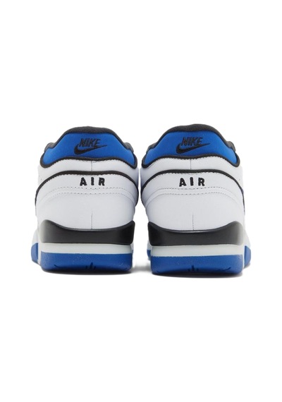 Nike Air Alpha Force 88 Leather Mens White Blue Sneaker Hakiki Deri Günlük Spor Ayakkabı Beyaz Mavi