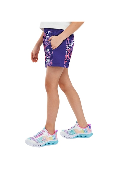 Skechers 2xı-lock G 3" Mor Çocuk Şort Sk241043-495 001