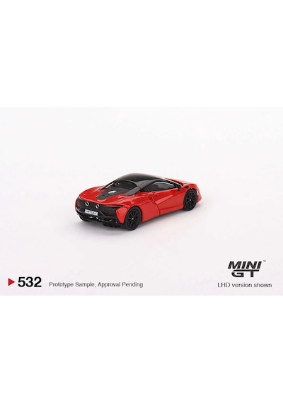 Mini Gt 1/64 Mclaren Artura Vermillion Red Çok Renkli