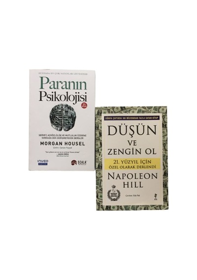 Dusun Ve Zengin Ol + Paranin Psikolojisi 2set