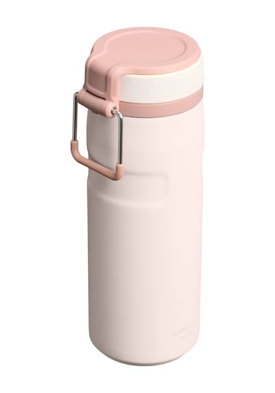 Stanley The Iceflow Aerolight Twist Flip Termos 0.47 Lt 16 Oz - Rose Quartz Pembe