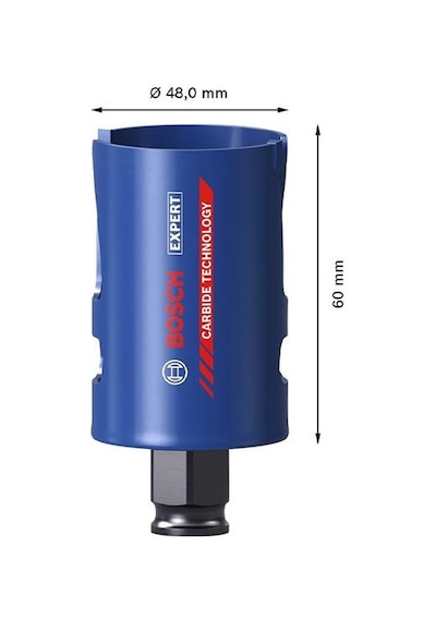 Bosch 48 Mm Yapı Malzemeleri İçin Panç 2608900462