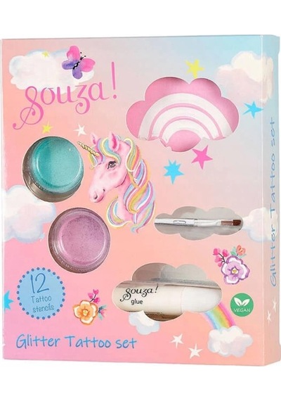 Pırıltılı Dövme Seti - Unicorn