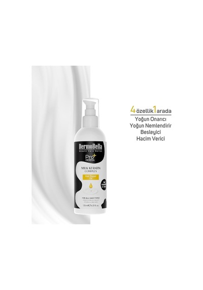 Dermobella Milk Keratin Complex Saç Onarıcı Yağ 125ml