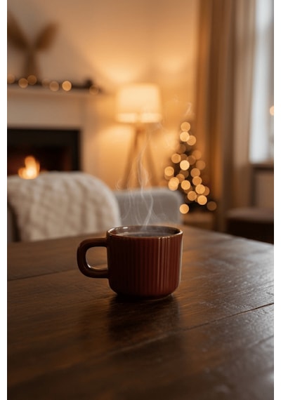 El Yapımı 260 Ml Bordo Parlak Seramik Mug Çay Kahve Kupası Mıt1303 Bordo