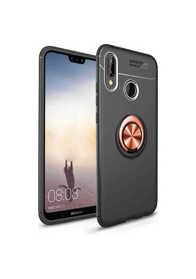 Huawei P Smart 2019 Kilif Yüzüklü Magnetli Ravel Case 389753603